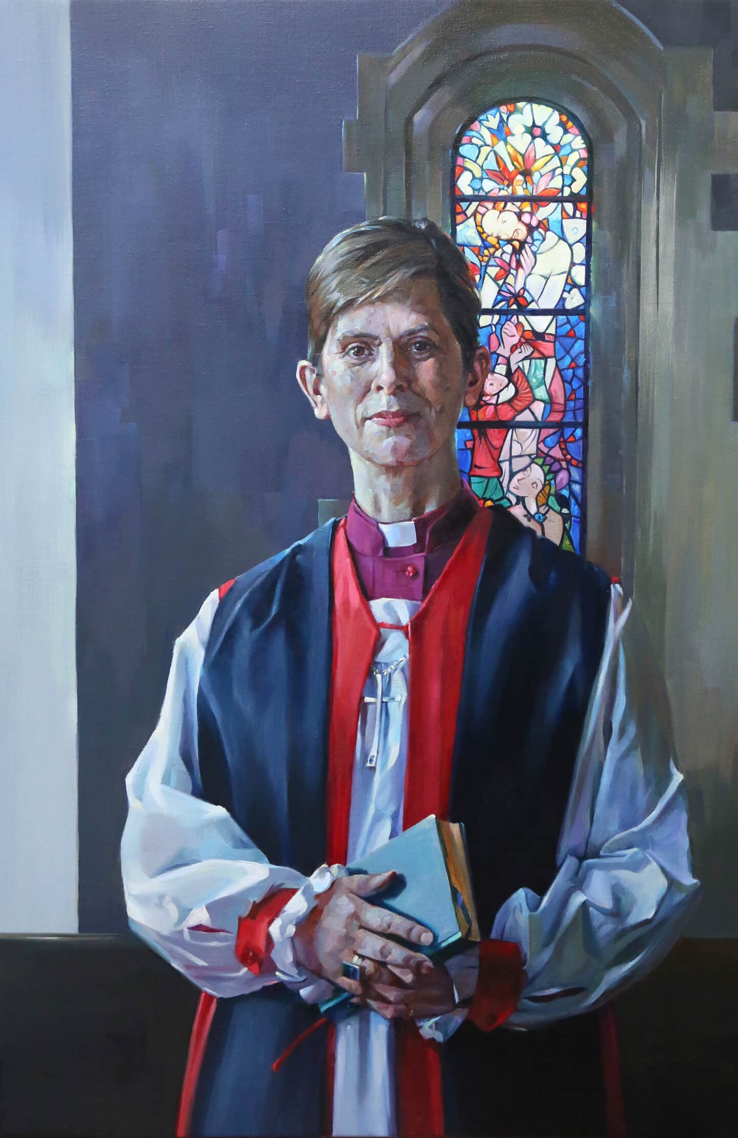 Bishop Libby Lane painting