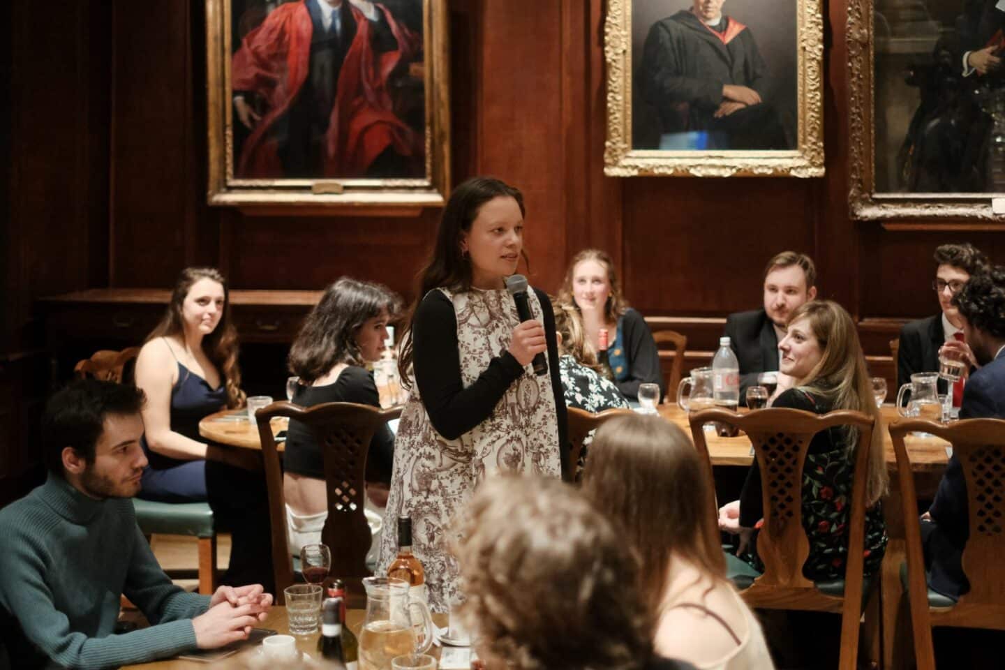 Dr Cora Gilroy-Ware at the St Peter's College EDI Dinner