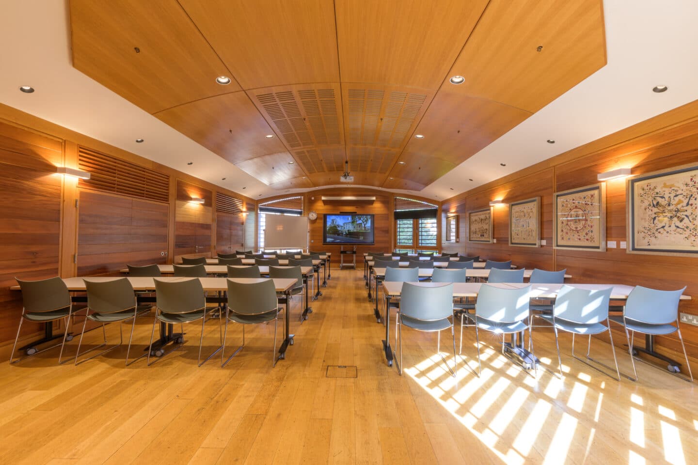 A large classroom