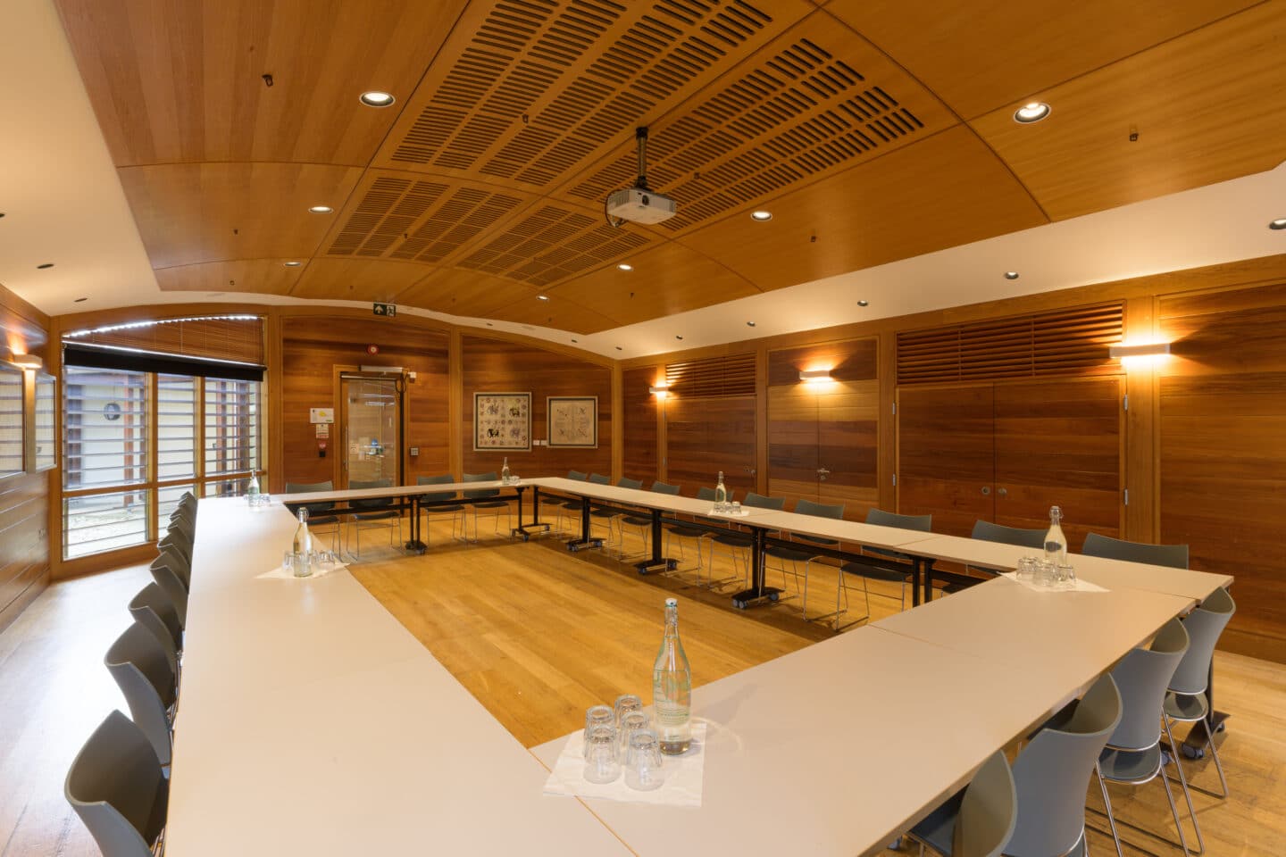 A large boardroom