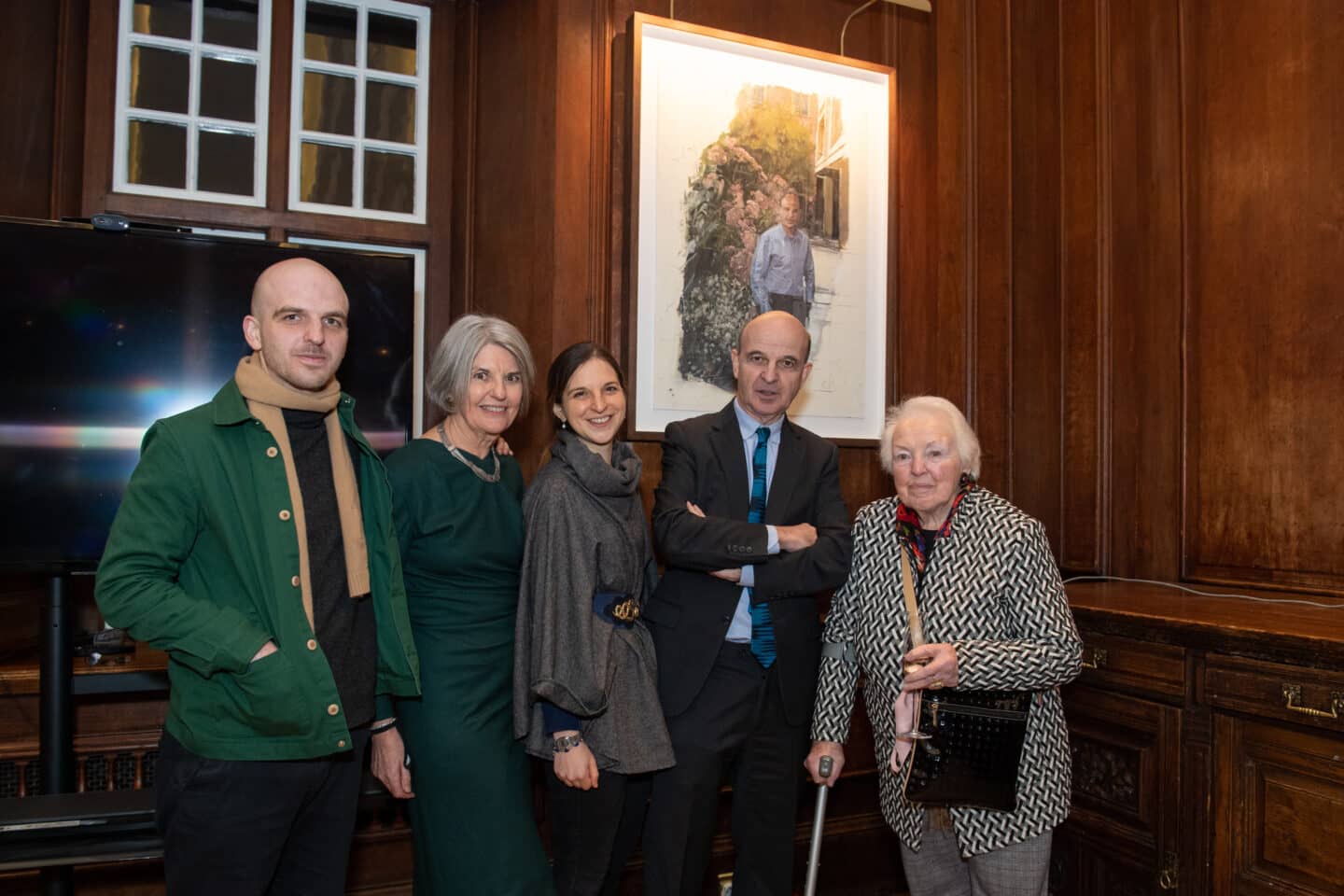 Mark Damazer and his family