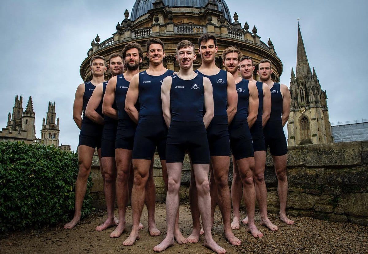 Men's Blue Boat Crew for the Boat Race 2022