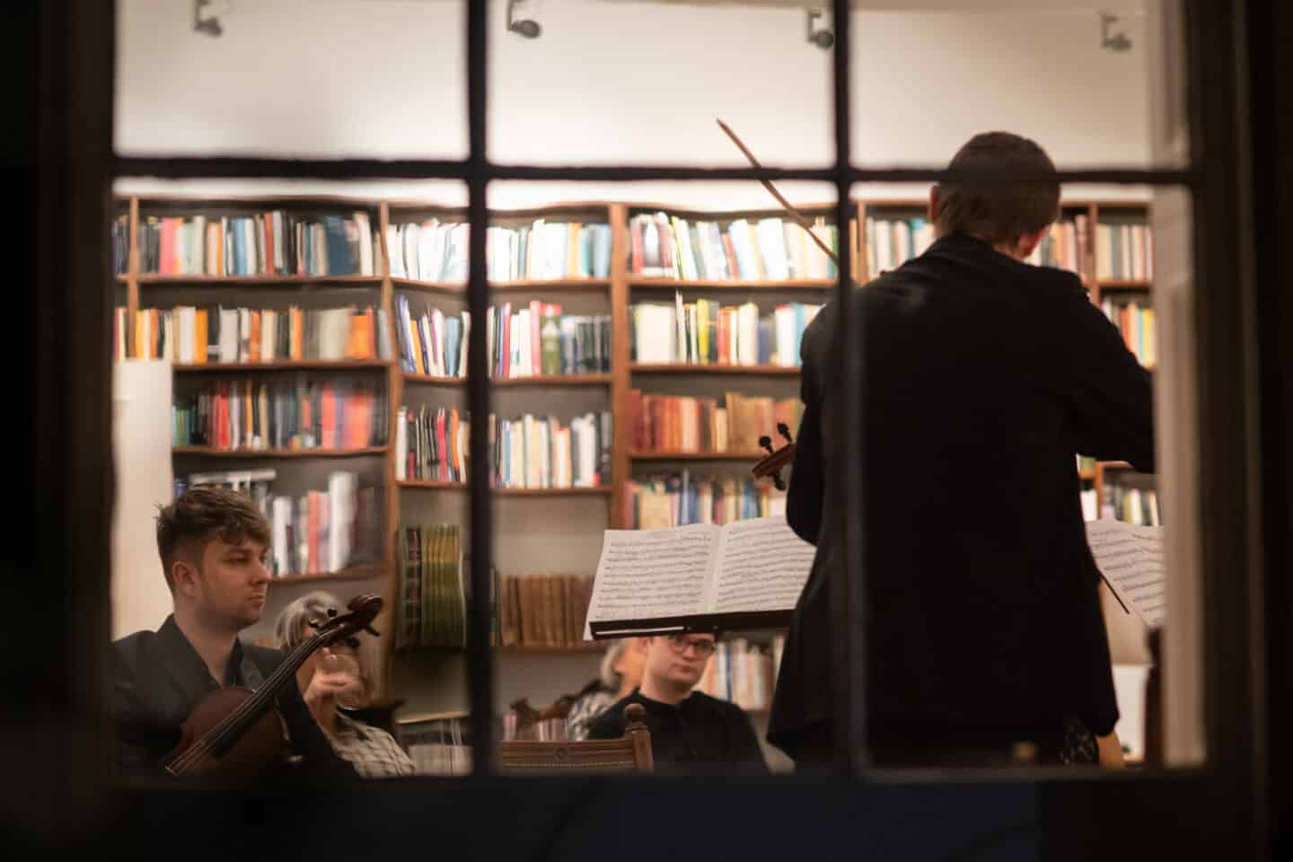 musicians performing in a recital