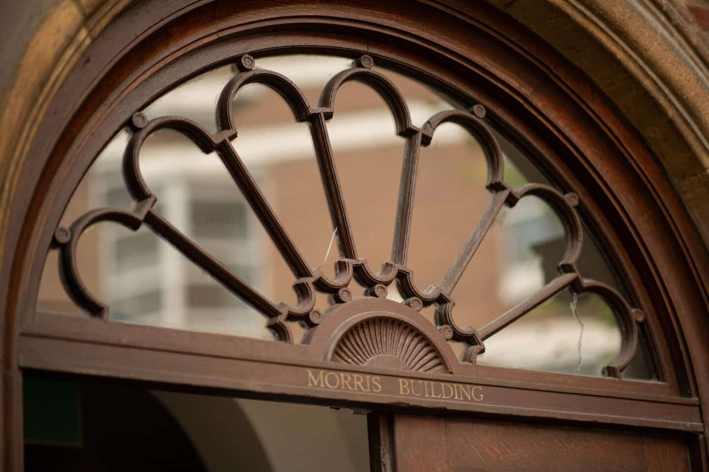 detail of a window on a building