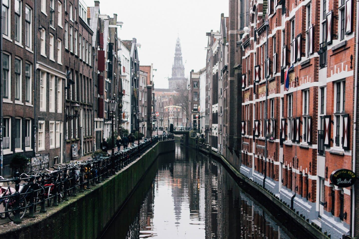 Canal view in Amsterdam